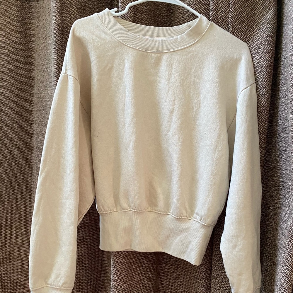 ZARA : Basic Pullover Sweatshirt
